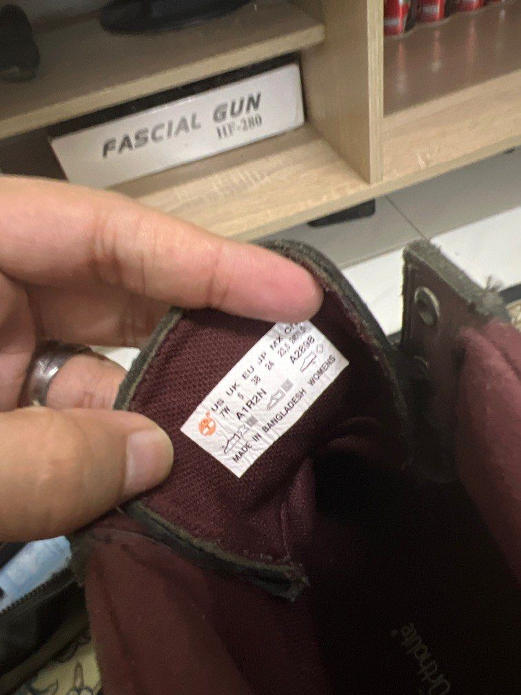 Timberlands 5 uk Men s Fashion Footwear Boots on Carousell