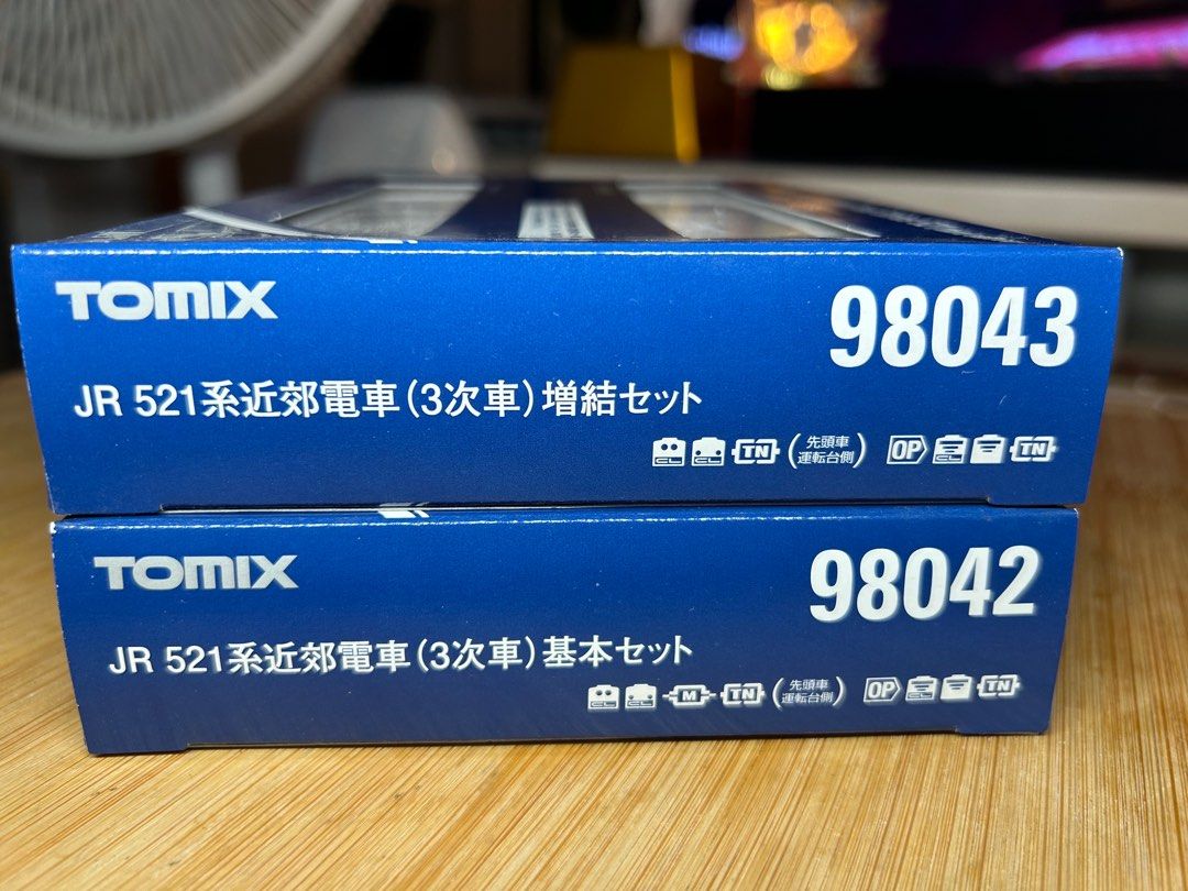 TOMIX JR 521系3次車基本増結98042 98043 金沢模型火車日本電車N規 