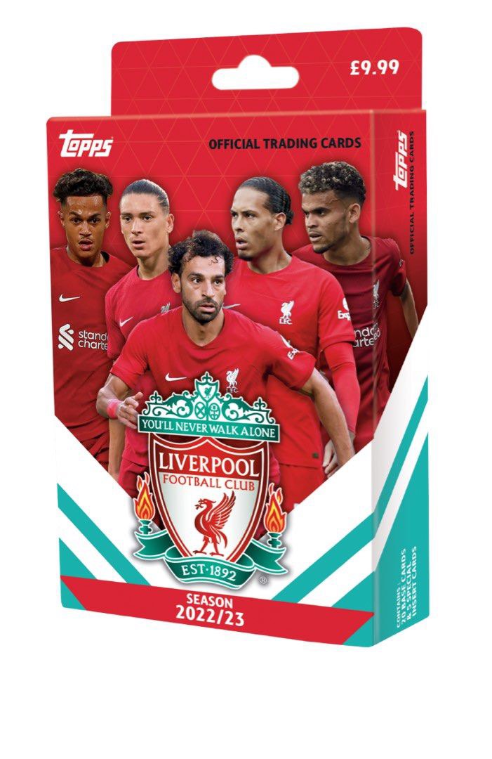 Topps Liverpool 2022/23 Team Set, Hobbies & Toys, Toys & Games on