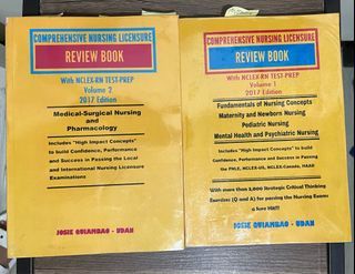 UDAN - Comprehensive Nursing Licensure Review Book (Vol. 1&2)
