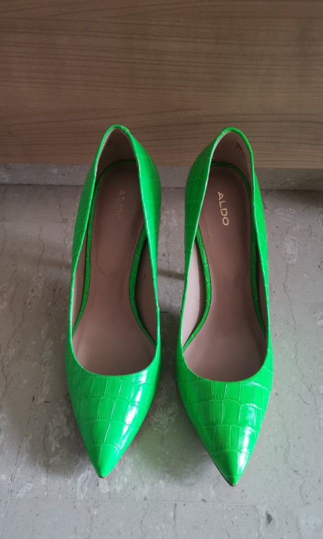 Aldo green pumps online