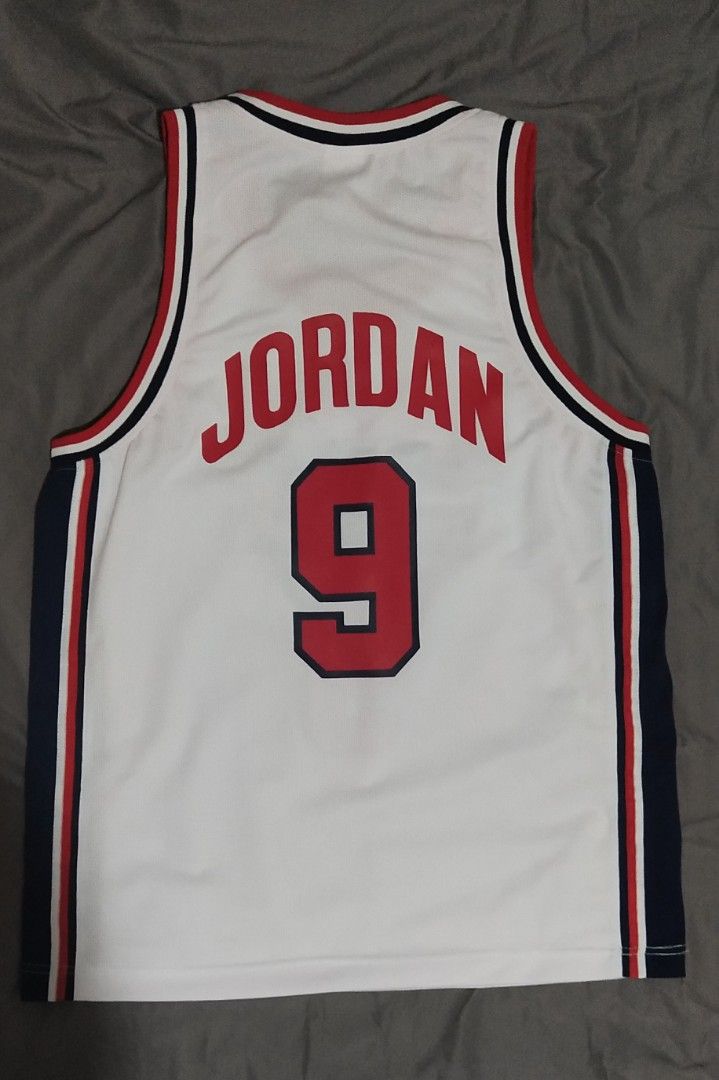 michael jordan white jersey