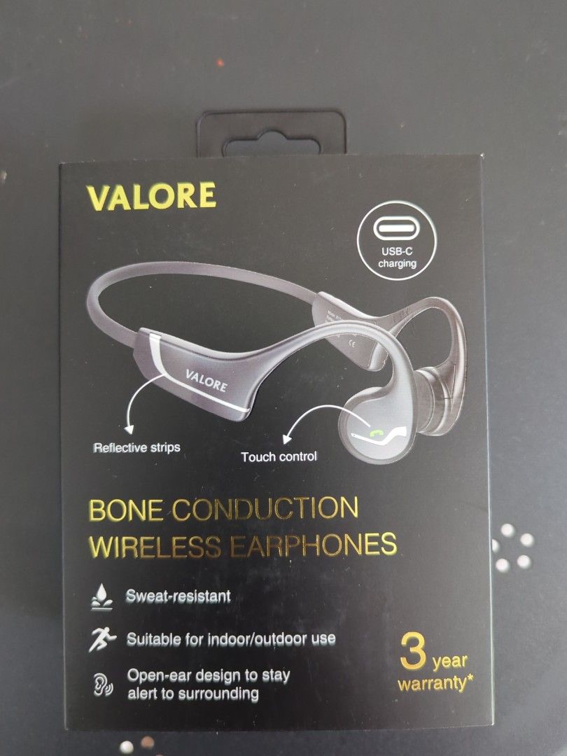 Valore bone conductor wireless earphones, Audio, Headphones & Headsets