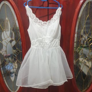 Vanity Fair peignoir dress / tutu skirt