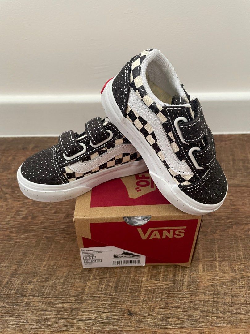 All white hotsell vans for toddlers
