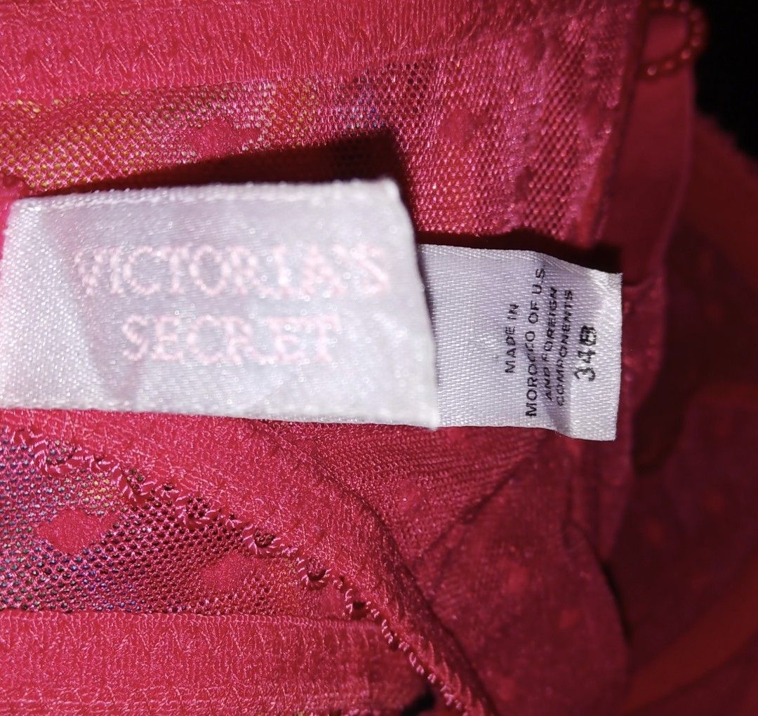Victoria's Secret Sheer Lingerie See Through Underwear Tops Bra on ...