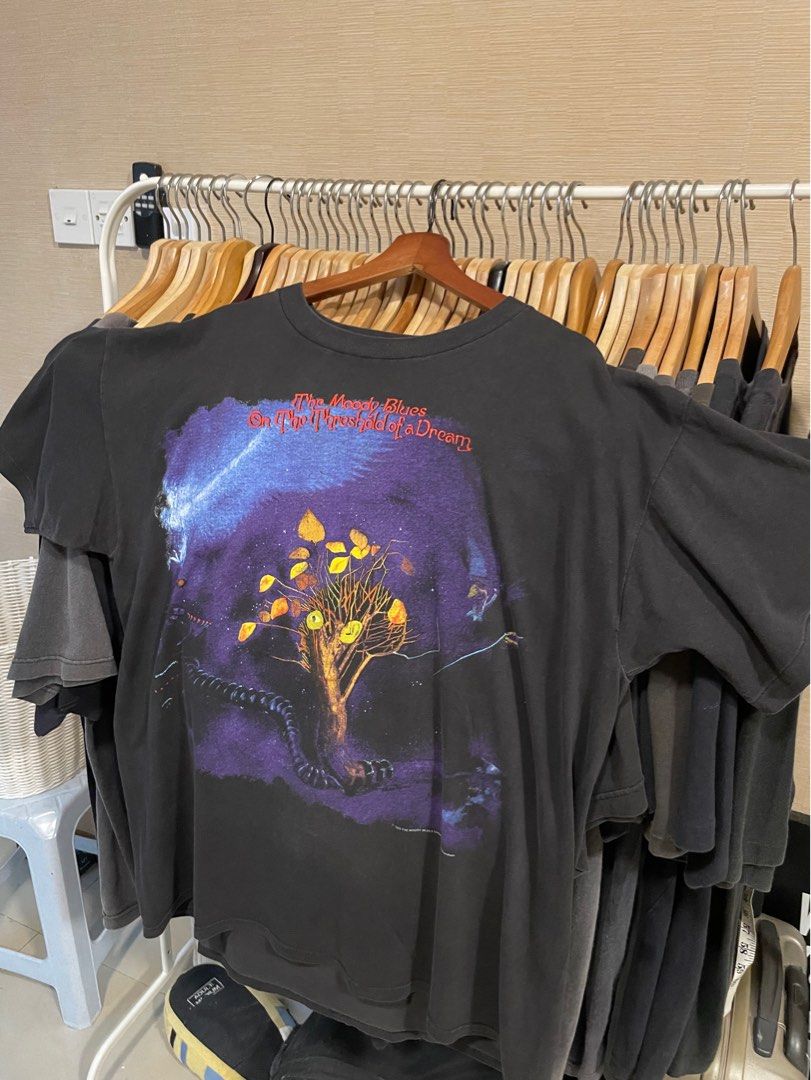 Vintage 1993 MOODY BLUES on The Threshold Of a Dream, Men's ...