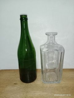 Vintage empty bottle