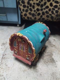Vintage Hand Painted Gypsy Caravan Ornament