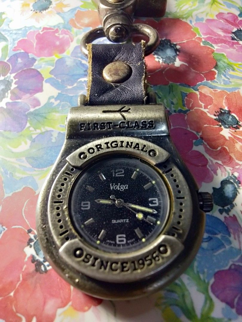 Vintage Volga Airlines Original Since 1956 Watch ( Good Working