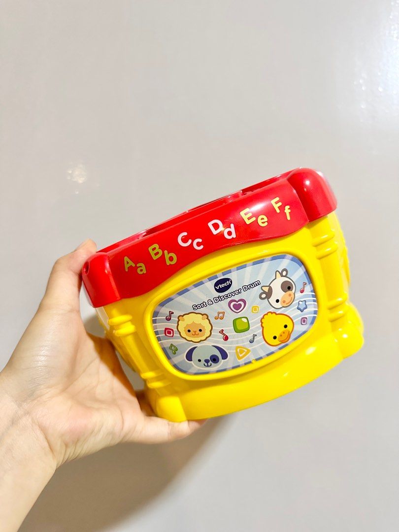 VTECH DRUMS SHAPE SORTER, Hobbies & Toys, Toys & Games on Carousell