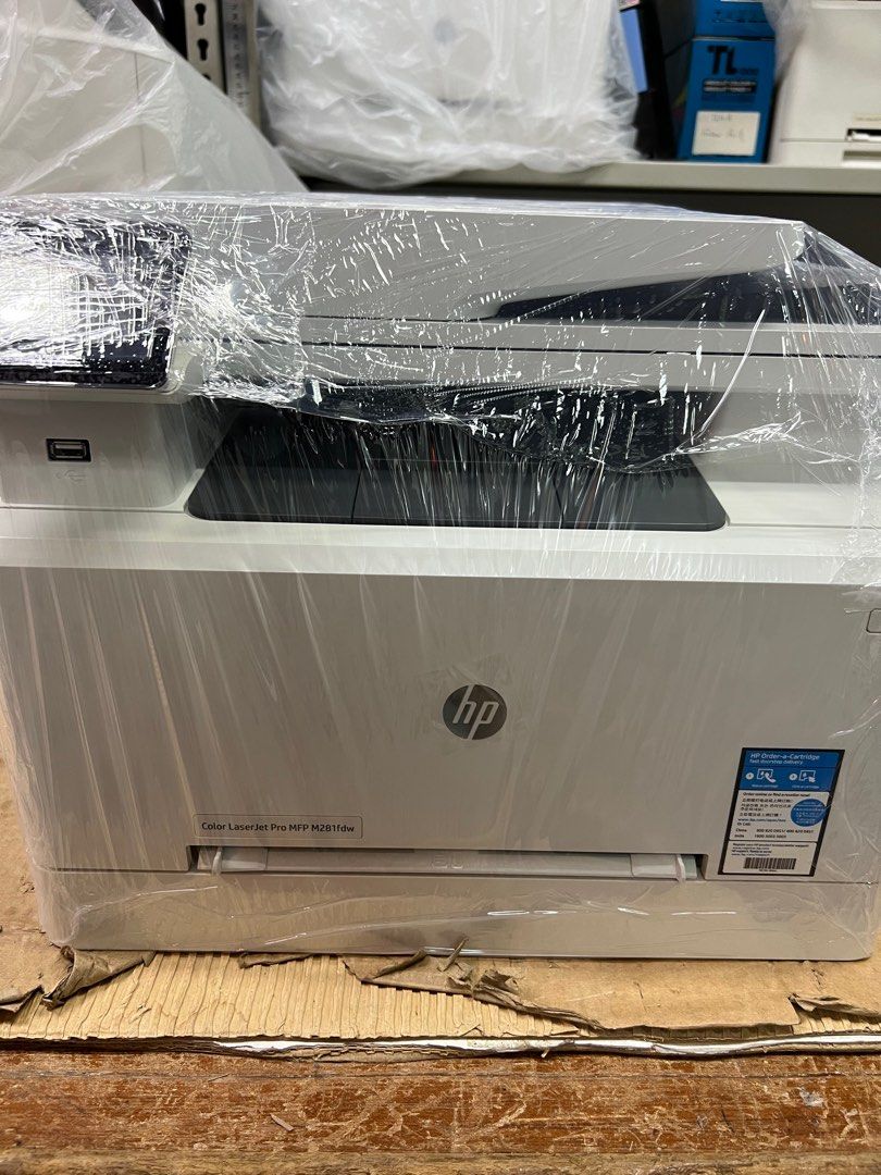(Warranty 1 years)HP MFP M281fdw wifi Laser Printer, Computers & Tech ...