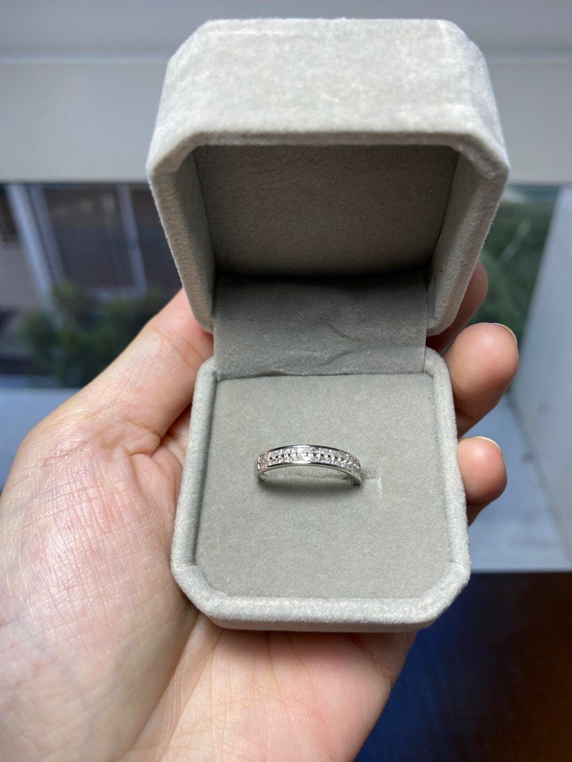 Wedding Ring Princess Cut Ring on Carousell