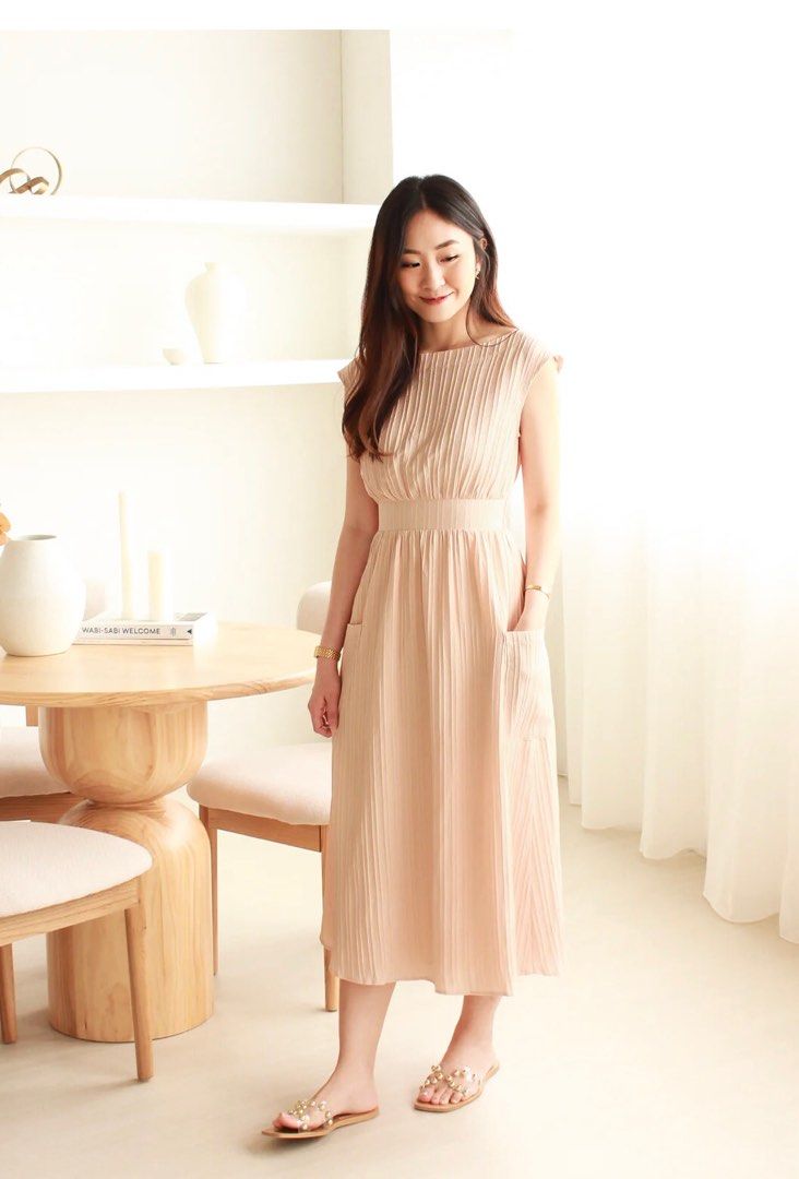 Oasis grecian midi dress top
