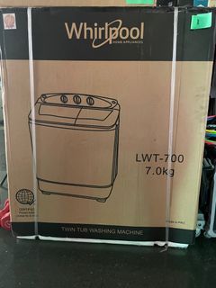 Whirlpool Twin Tub Washing Machine 7KG