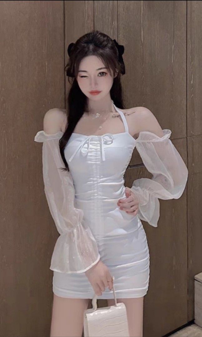 white fairy dress, Women's Fashion, Dresses & Sets, Dresses on Carousell