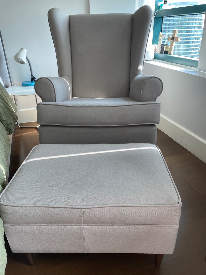 Eddie bauer rocking chair with ottoman hotsell