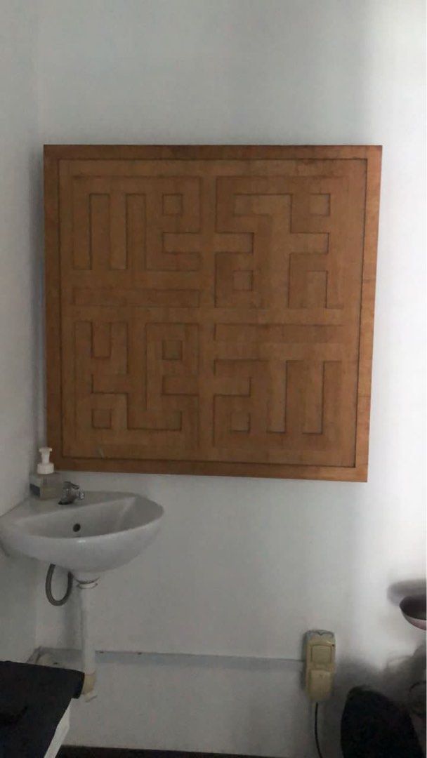 Wooden khat / khat kayu, Furniture & Home Living, Home Decor, Frames