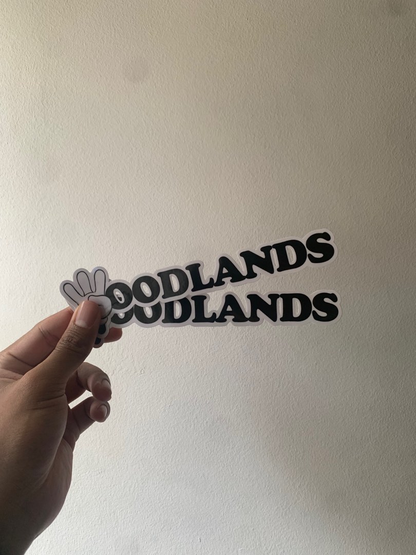 WOODLANDS Sticker, Motorcycles, Motorcycle Accessories on Carousell