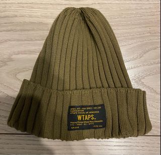 Wtaps beanie olive color rare item