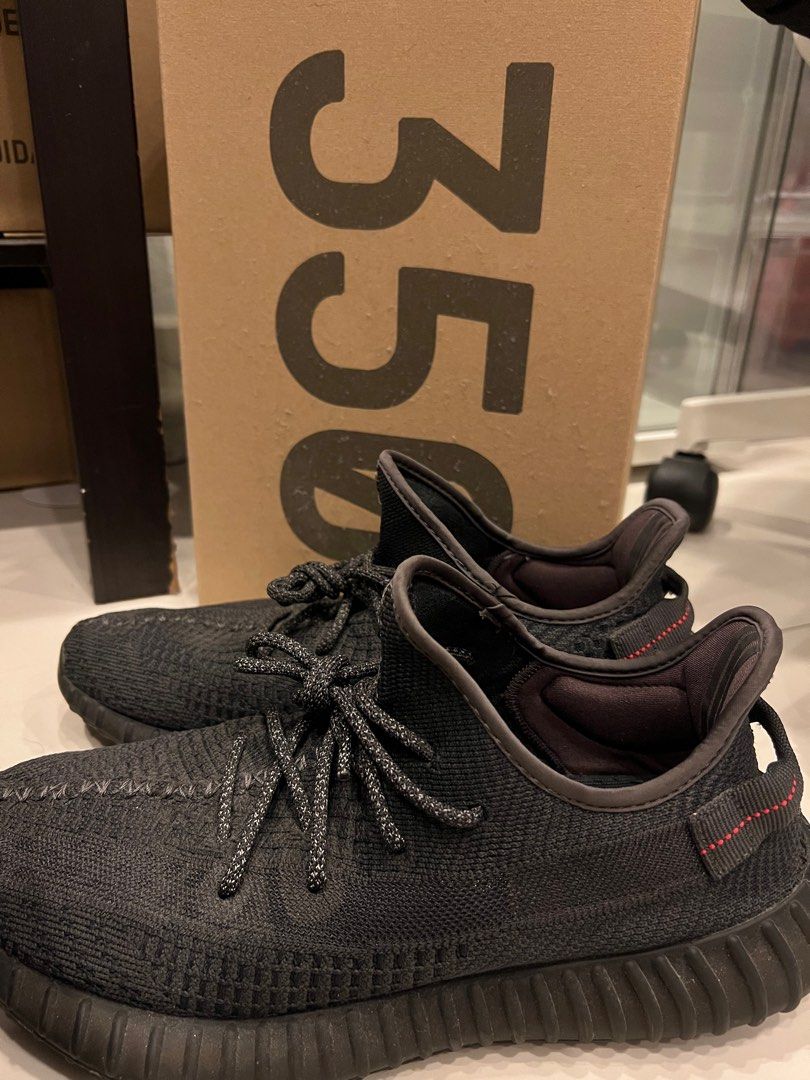 Yeezy 350 v2 black laces store