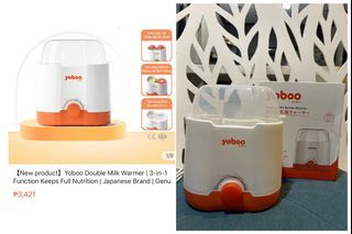 Yoboo 3 in 1 Milk warmer