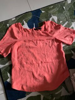 Zara Blouse Peach Women