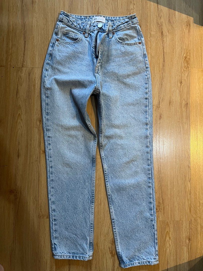 Zara Mom Jeans on Carousell