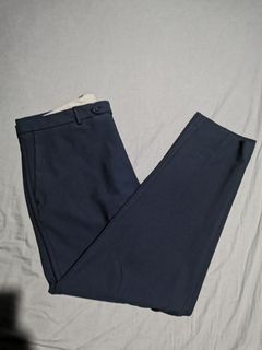 Zara Navy Blue Slacks Trousers