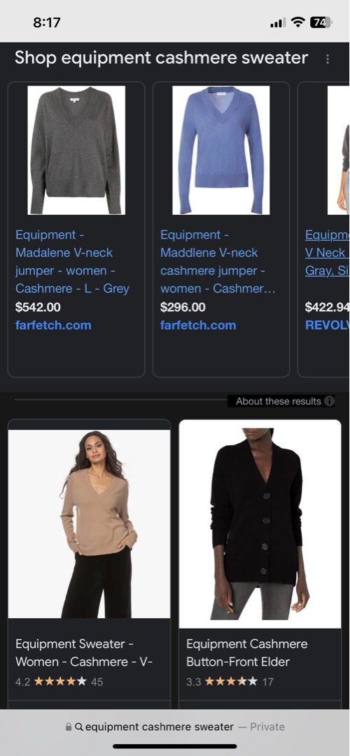 Cashmere designer store
