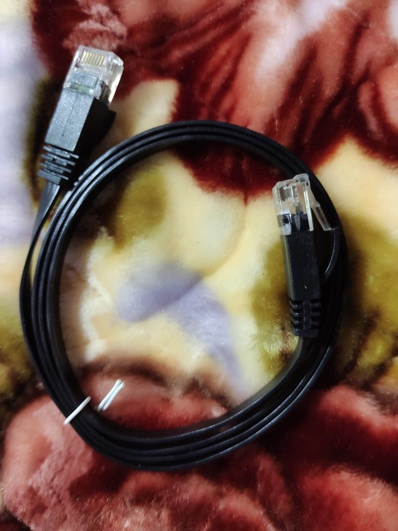 1M Ethernet Cable Flat Cat6 Cable on Carousell