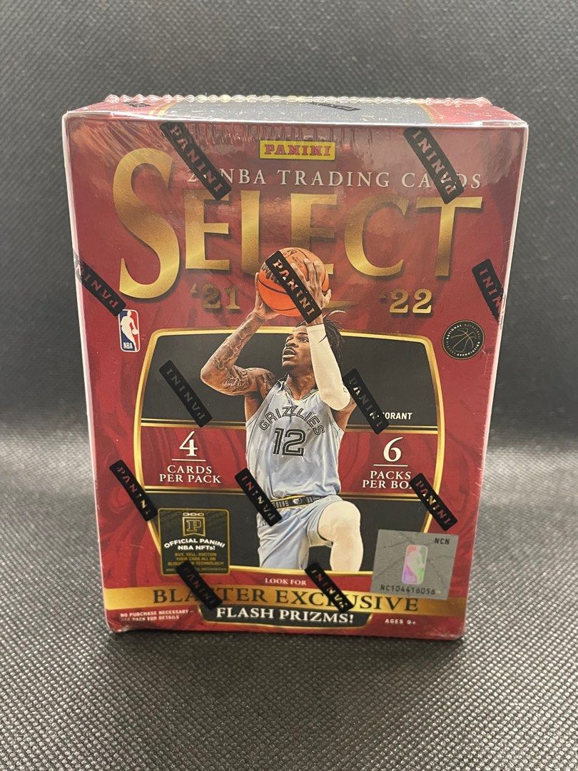  2021-2022 Panini Select Basketball Trading Card Blaster Box -  24 Basketball Cards per Box - 6 Inserts OR PRIZM PARALLELLS PER Box!! :  Sports & Outdoors