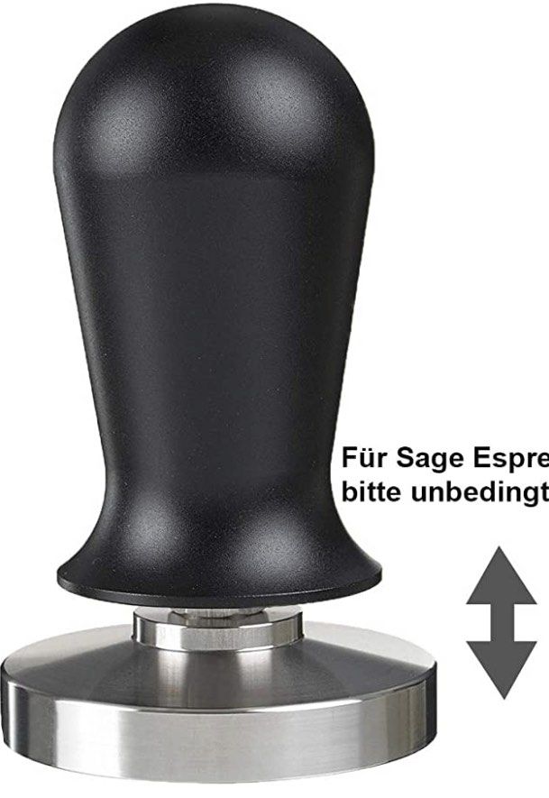 Breville sized 54mm ideal pressure espresso coffee spring loaded tamper