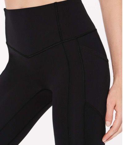 6) Lululemon All The Right Places Crop II 23, Women's Fashion
