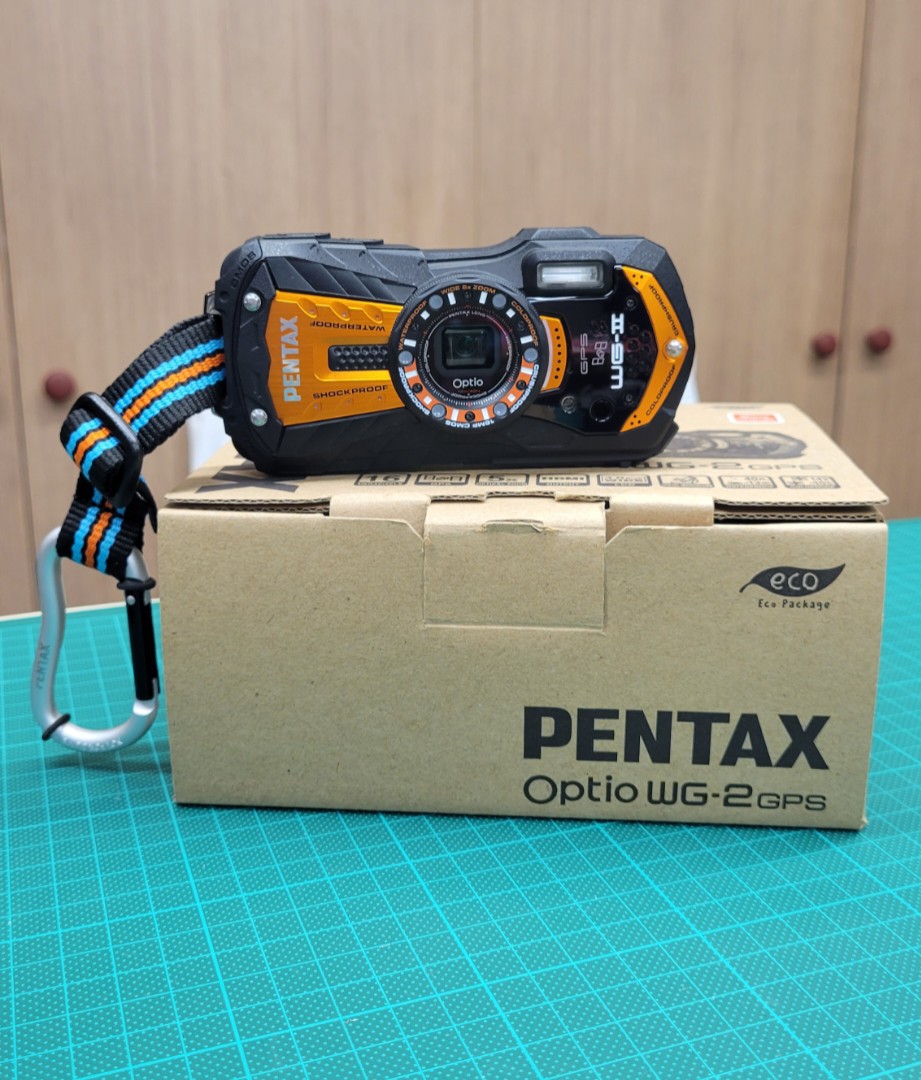 Pentax WG-2 防水相機, 攝影器材, 相機- Carousell