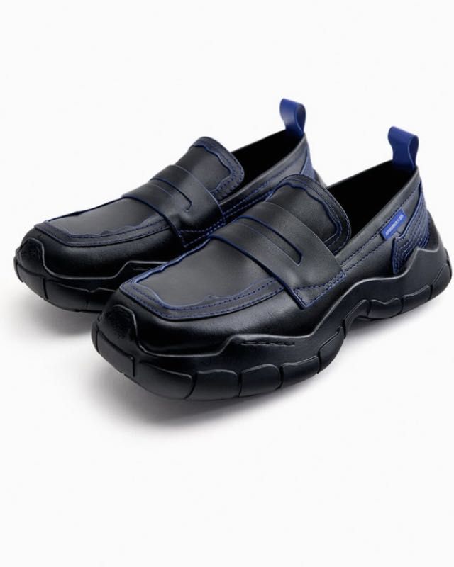 🦋42碼 Zara x ADER ERROR 聯名 LEATHER TRACK SOLE LOAFERS 皮革運動大底樂福鞋