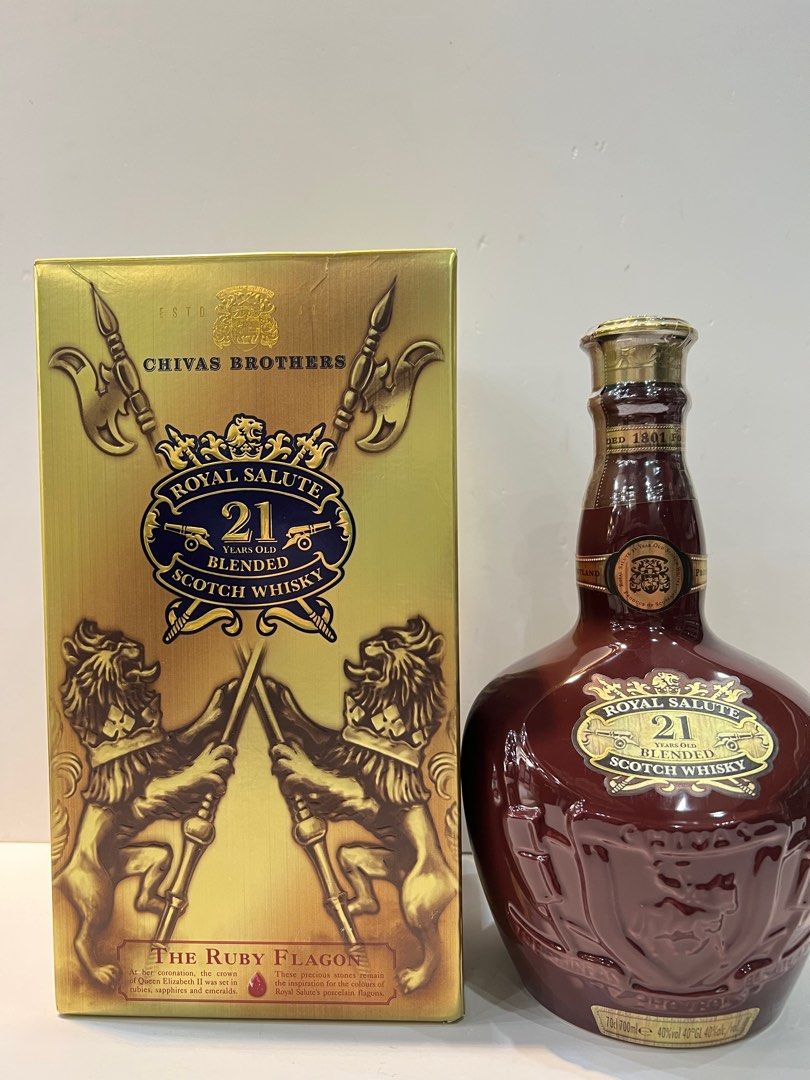 出售」皇家禮砲Chivas Royal Salute 21 Years Old Blenede Scotch 