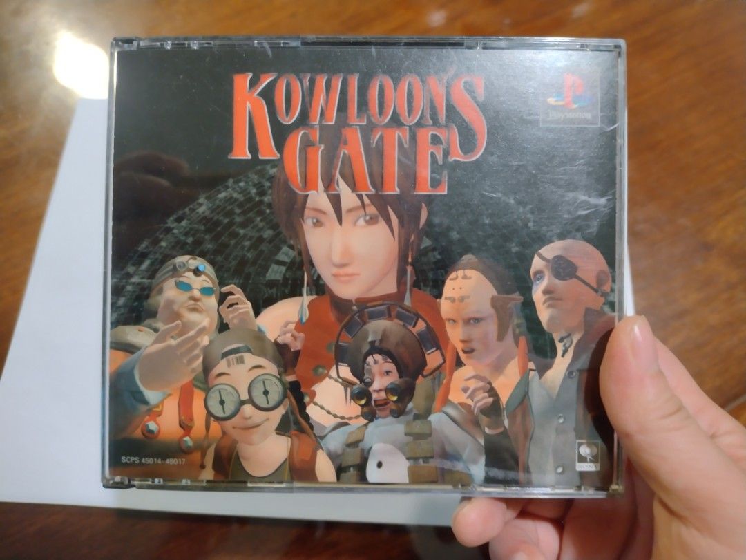 日文版PS game 九龍風水傳Kowloon's Gate, 電子遊戲, 電子遊戲 