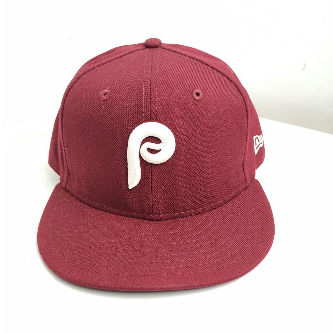 NEW ERA BASIC ON FIELD PHILADELPHIA PHILLIES FITTED HAT (MAROON)