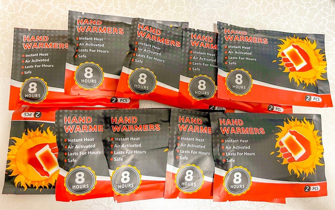 Adhesive Heat Pad Pack, Hobbies & Toys, Travel, Travel Essentials