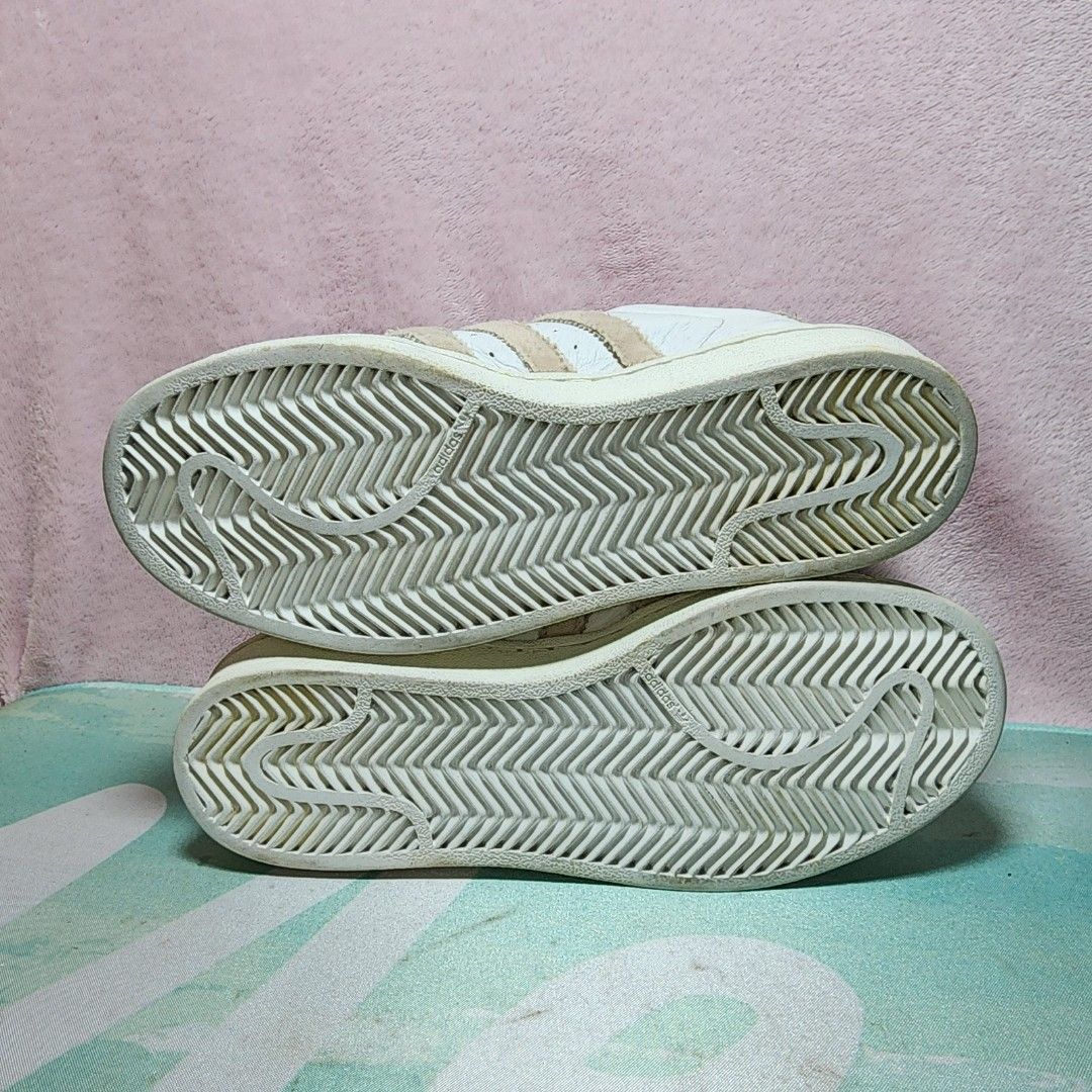 Adidas Superstar White Metallic Size 37 Insole 23 cm Made in Indonesia