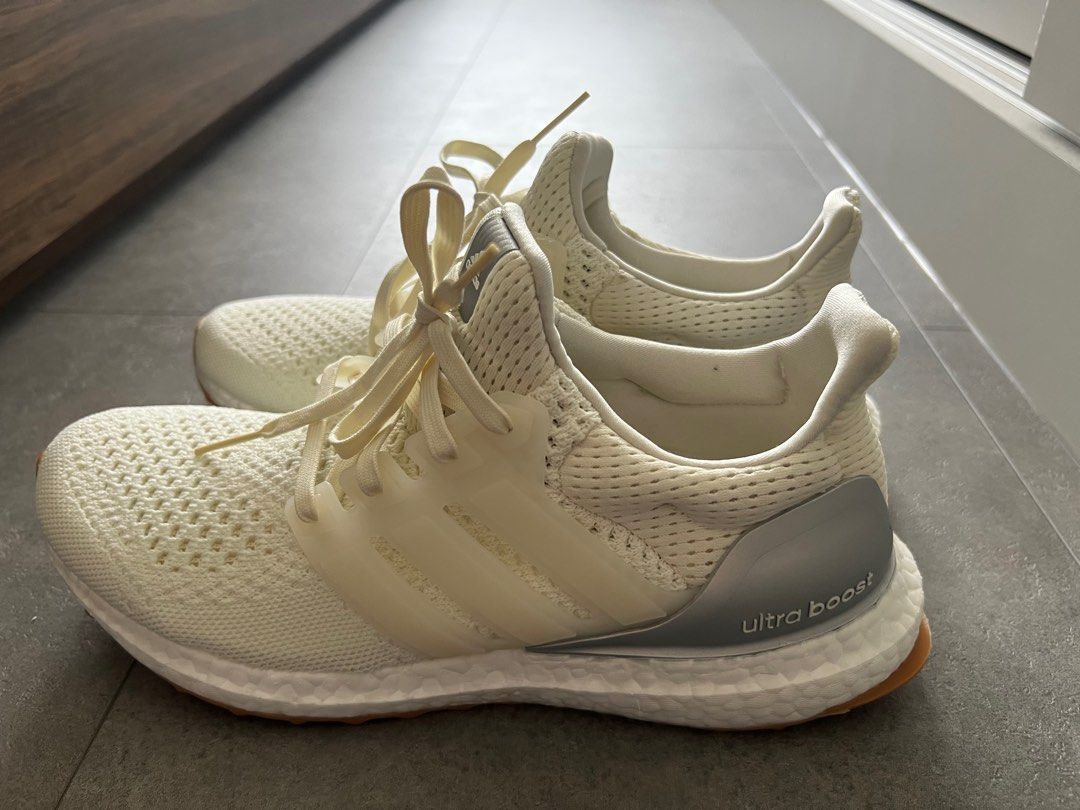 Adidas ultra boost off discount white cream