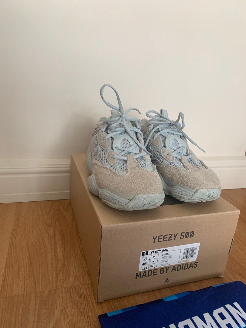 Adidas yeezy 500 salt on feet deals