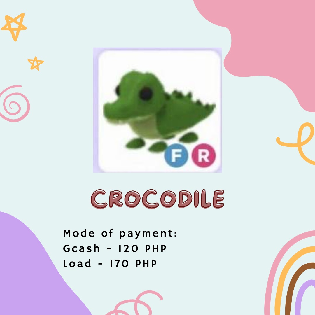ADOPT ME FR CROCODILE (FLY RIDE) on Carousell