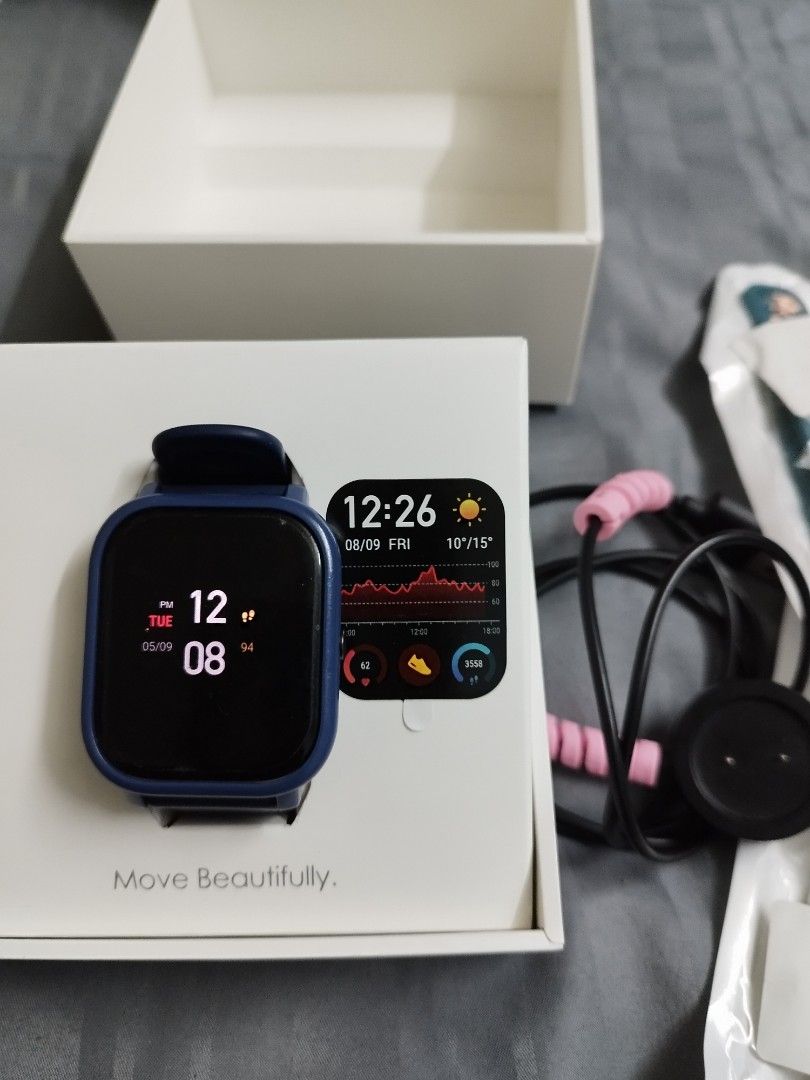 Xiaomi amazfit gts steel discount blue