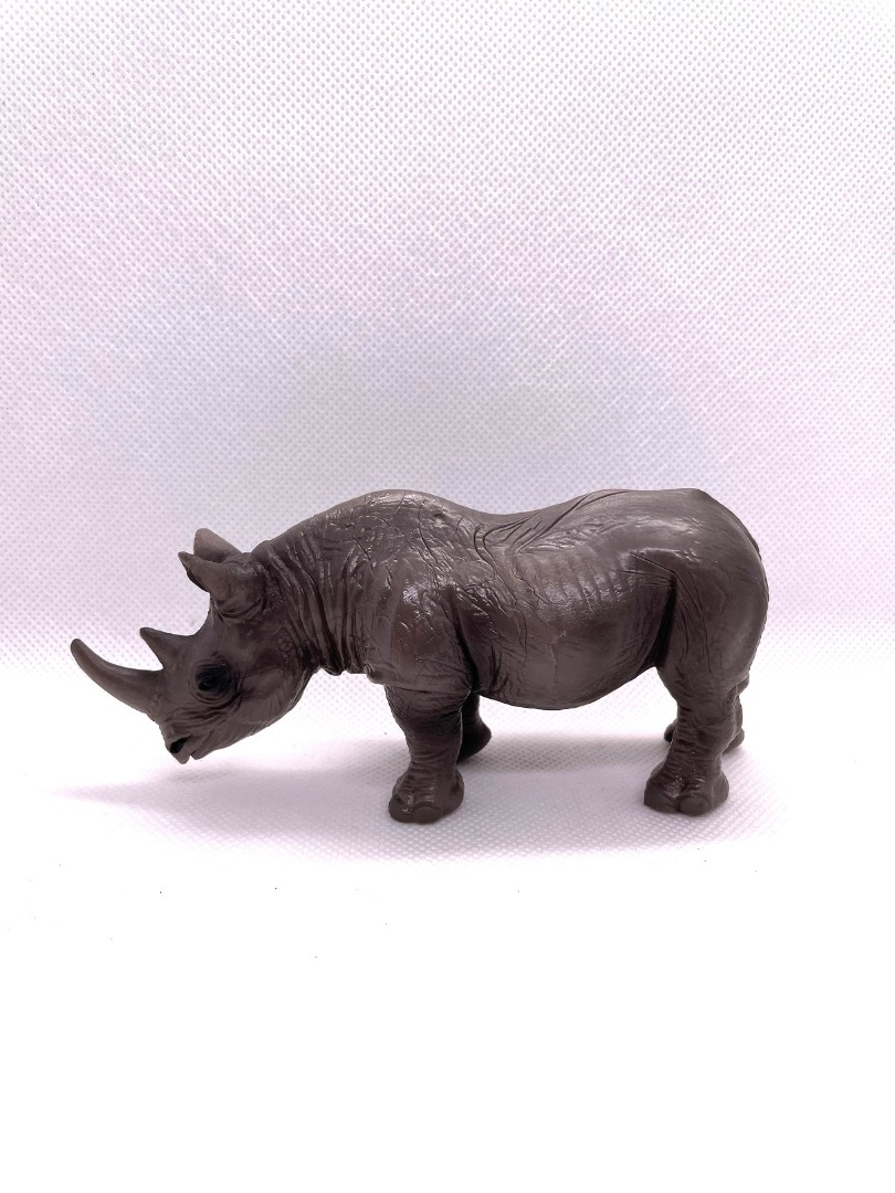 Animal Figurine - Rhino, Hobbies & Toys, Toys & Games on Carousell