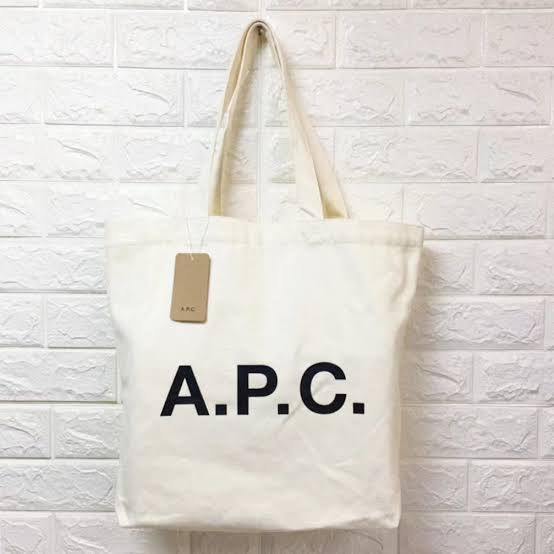 [Sale] APC Canvas Tote Bag on Carousell