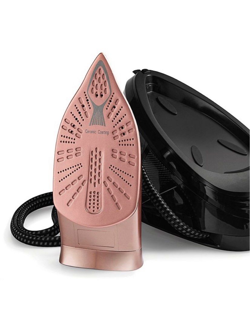 Asda Rosa Gold Steam Iron, TV & Home Appliances, Irons & Steamers on