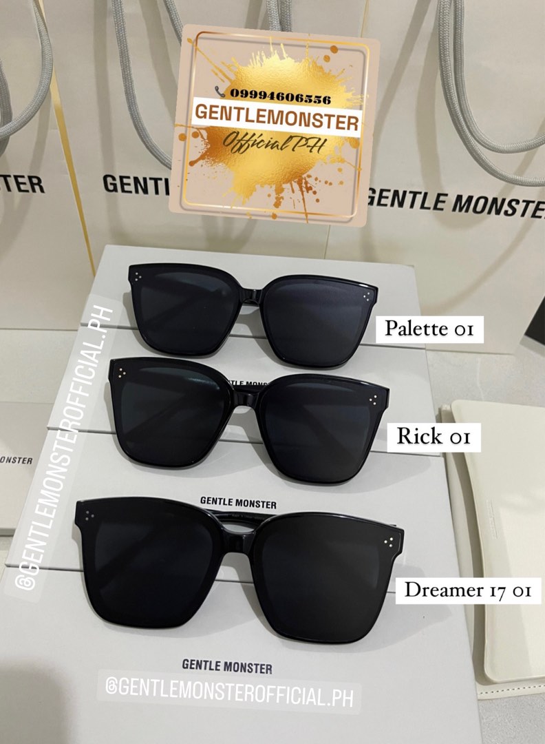 Gentle Monster Dreamer 17 unboxing, Dreamer 17 and Her 01 comparison