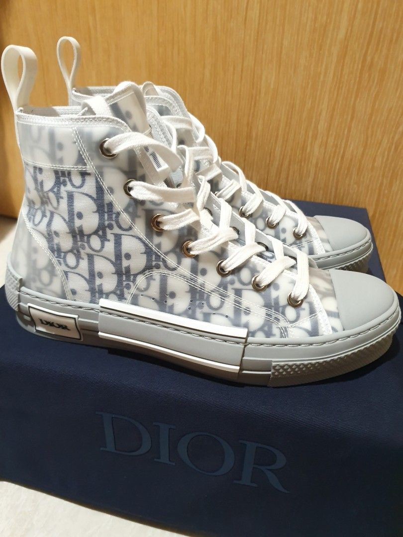 B23 HIGH TOP DIOR OBLIQUE SNEAKERS SHOES Luxury Sneakers